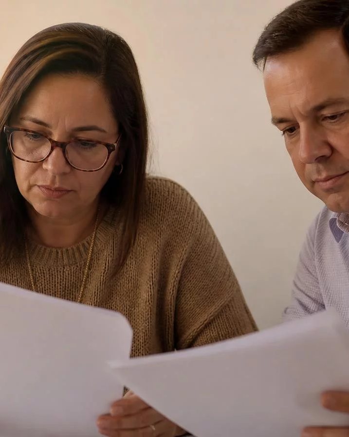 Grupo sentado numa sala clara enquanto uma pessoa defende um ponto de vista